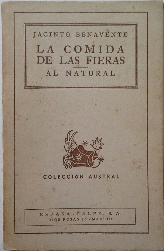 LA COMIDA DE LAS FIERAS - AL NATURAL