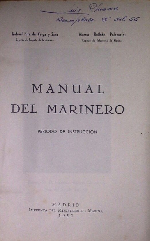 MANUAL DEL MARINERO