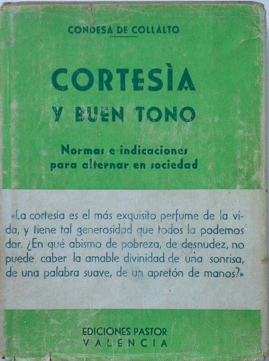 CORTESIA Y BUEN TONO
