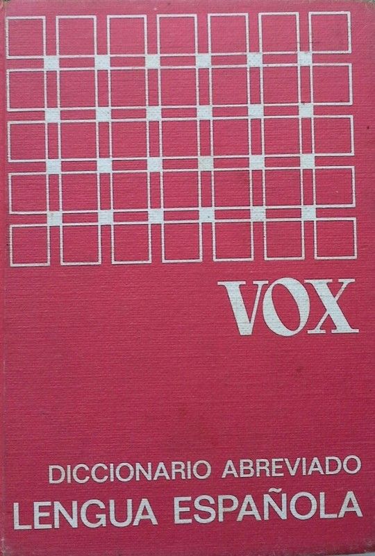 VOX DICCIONARIO ABREVIADO LENGUA ESPAOLA