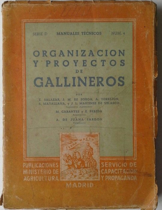ORGANIZACION Y PROYECTOS DE GALLINEROS