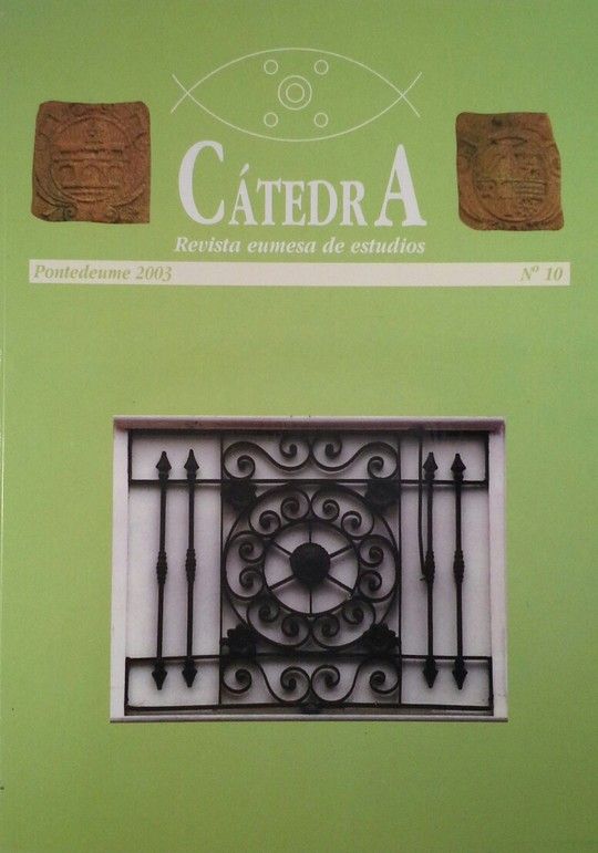 CATEDRA N�10 REVISTA EUMESA DE ESTUDIOS
