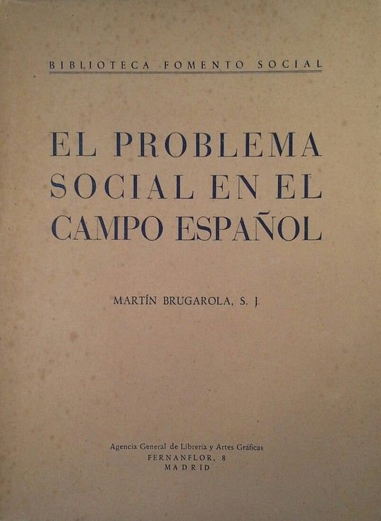 EL PROBLEMA SOCIAL EN EL CAMPO ESPAOL