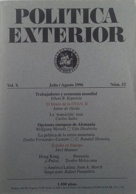 POLITICA EXTERIOR 52