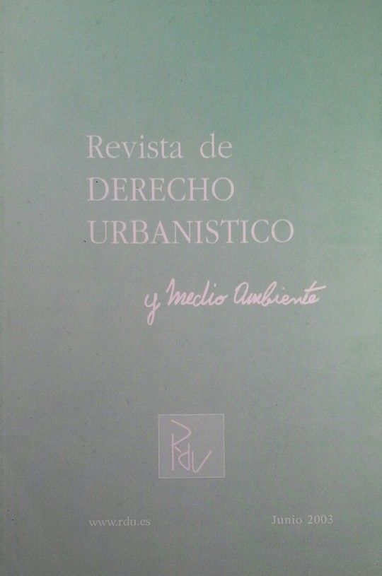 REVISTA DE DERECHO URBANISTICO Y MEDIO AMBIENTE 202