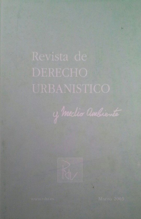 REVISTA DE DERECHO URBANISTICO Y MEDIO AMBIENTE 200