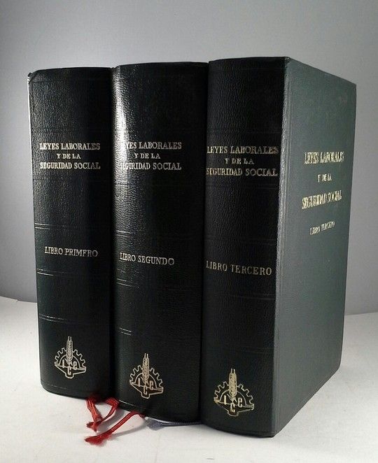LEYES LABORALES Y DE LA SEGURIDAD SOCIAL  3 TOMOS