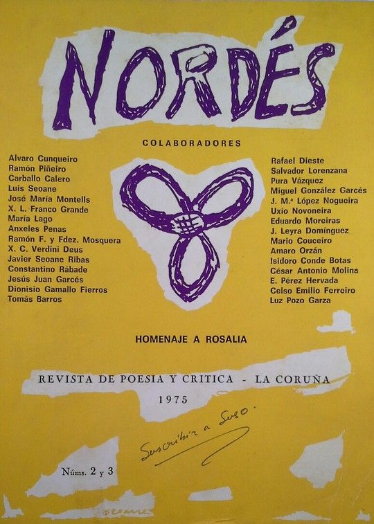 NORDES 1975, N 2-3. HOMENAJE A ROSALIA