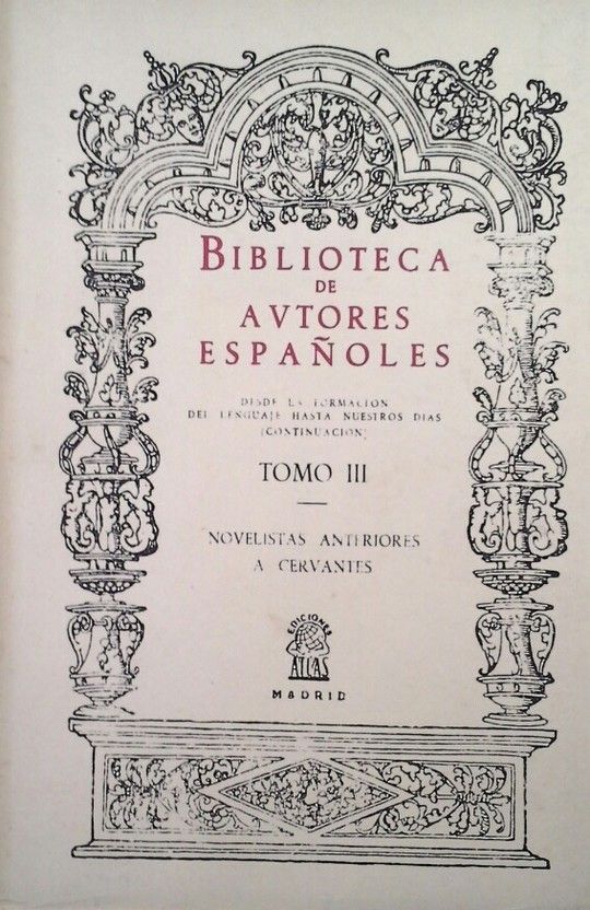NOVELISTAS ANTERIORES A CERVANTES