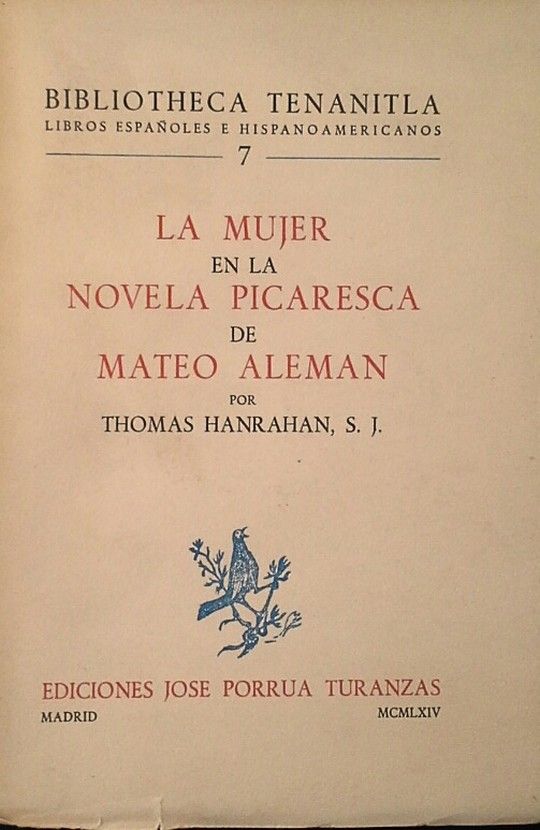 LA MUJER EN LA NOVELA PICARESCA DE MATEO ALEMAN