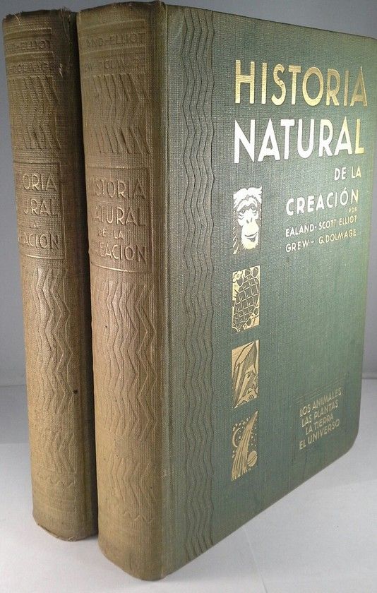 HISTORIA NATURAL DE LA CREACION  2 TOMOS