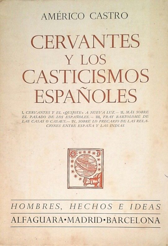 CERVANTES Y LOS CASTICISMOS ESPAOLES