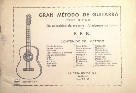 GRAN M�TODO DE GUITARRA POR CIFRA