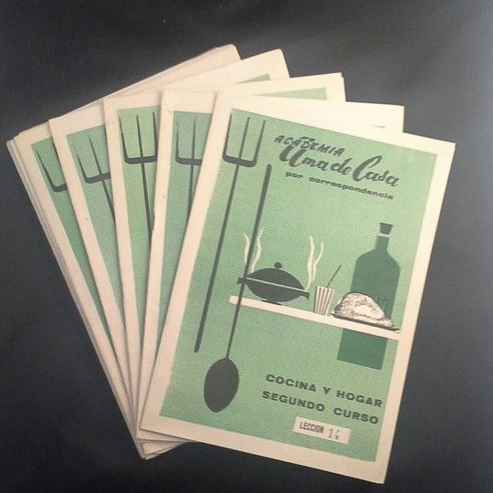 ACADEMIA AMA DE CASA POR CORRESPONDENCIA SEGUNDO CURSO COCINA Y HOGAR