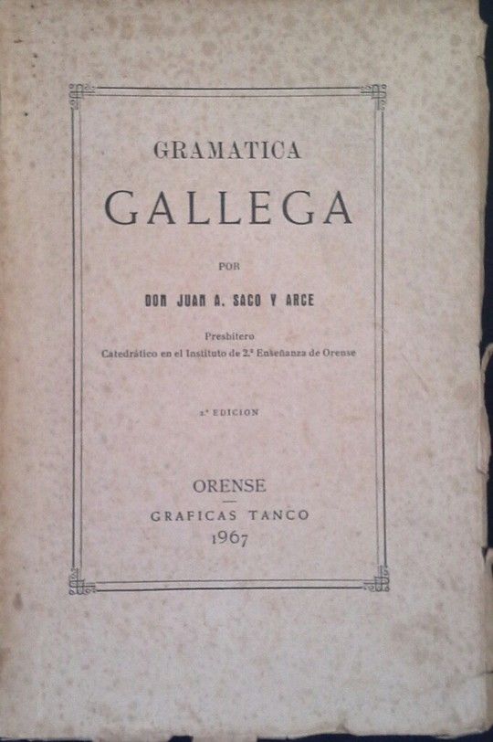 GRAMTICA GALLEGA