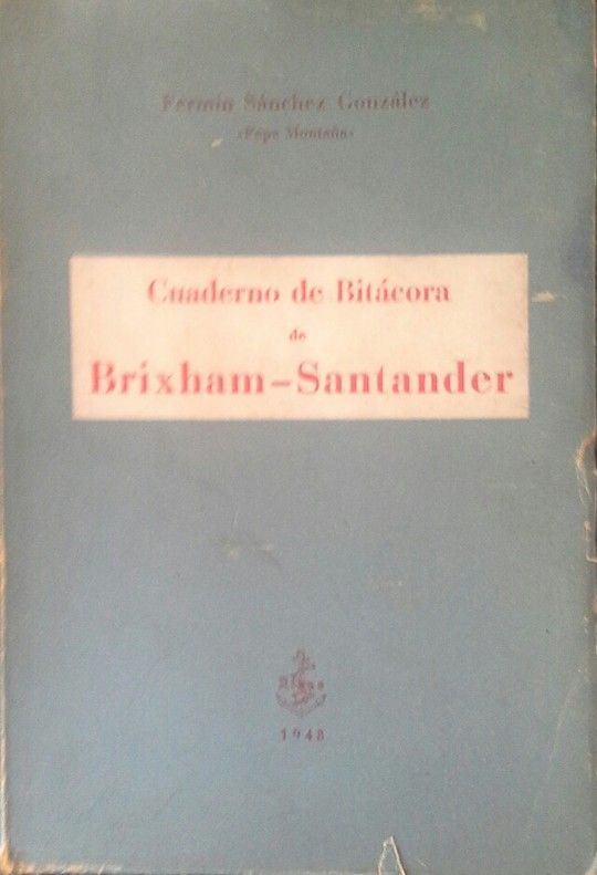 CUADERNO DE BITCORA DE BRIXHAM - SANTANDER