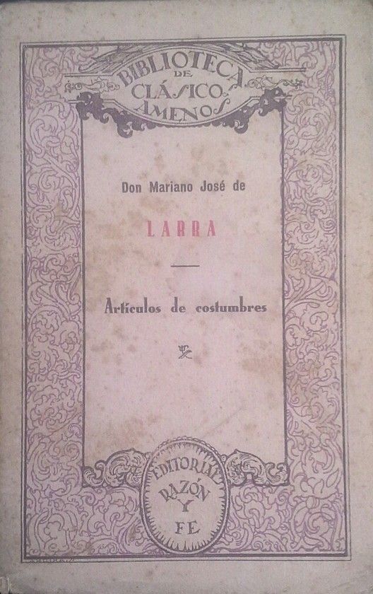 ART�CULOS DE COSTUMBRES