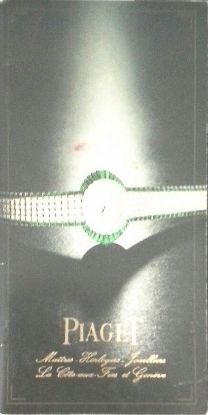 CAT�LOGO DE LOS RELOJES PIAGET