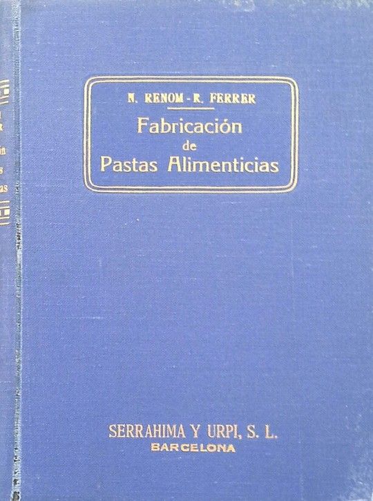 FABRICACIN DE PASTAS ALIMENTICIAS (PASTAS PARA SOPA)