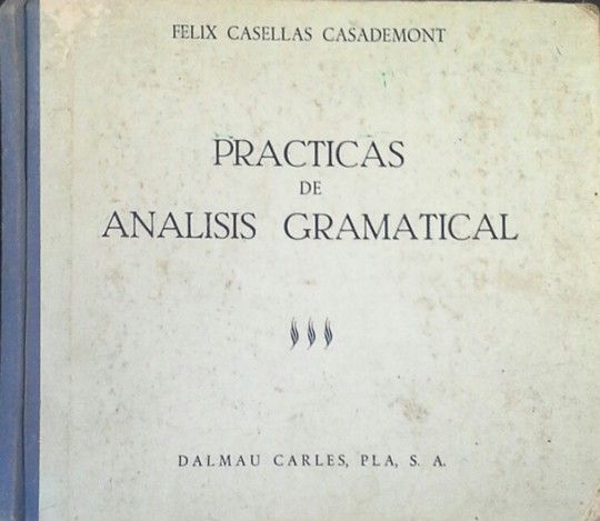 PR�CTICAS DE AN�LISIS GRAMATICAL