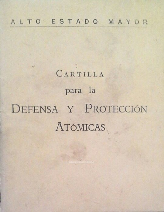 CARTTILLA PARA LA DEFENSA Y PROTECCIN ATMICAS