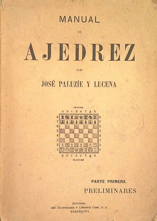MANUAL DE AJEDREZ PARA USO DE LOS PRINCIPIANTES