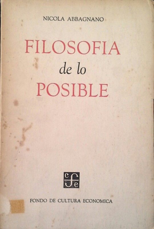 FILOSOFA DE LOS POSIBLE