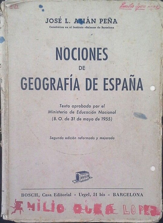 NOCIONES DE GEOGRAF�A DE ESPA�A