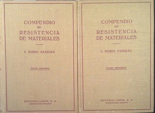 COMPENDIO DE RESISTENCIA DE MATERIALES - DOS TOMOS