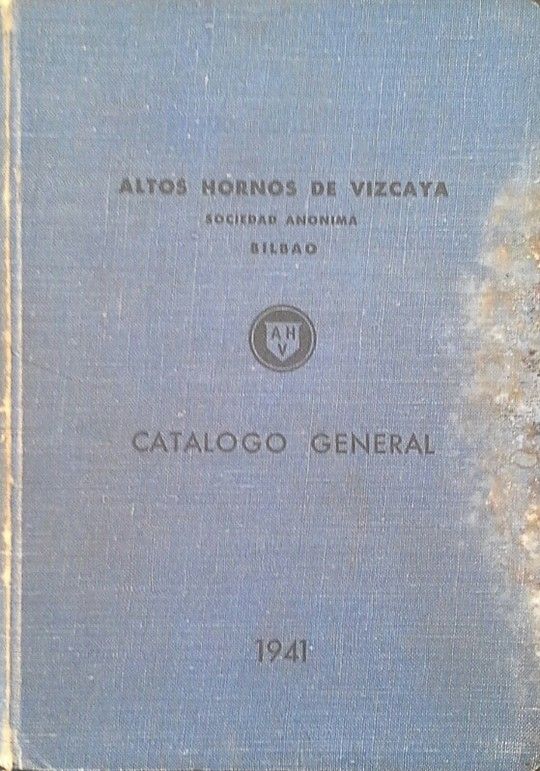 CATLOGO GENERAL DE ALTOS HORNOS DE VIZCAYA