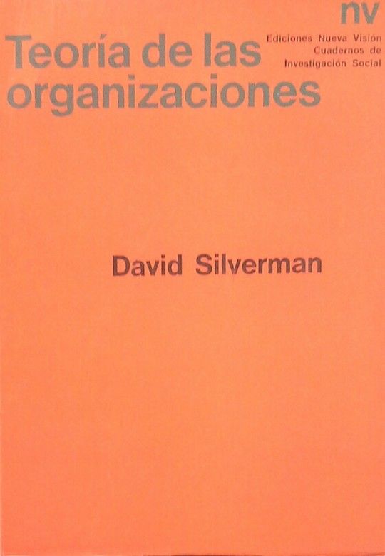 TEORA DE LAS ORGANIZACIONES