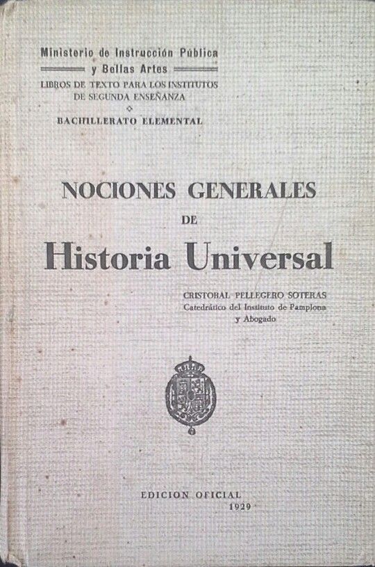 NOCIONES GENERALES DE HISTORIA UNIVERSAL