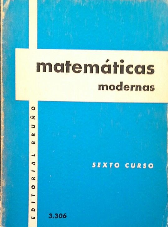 MATEMTICAS MODERNAS - SEXTO CURSO