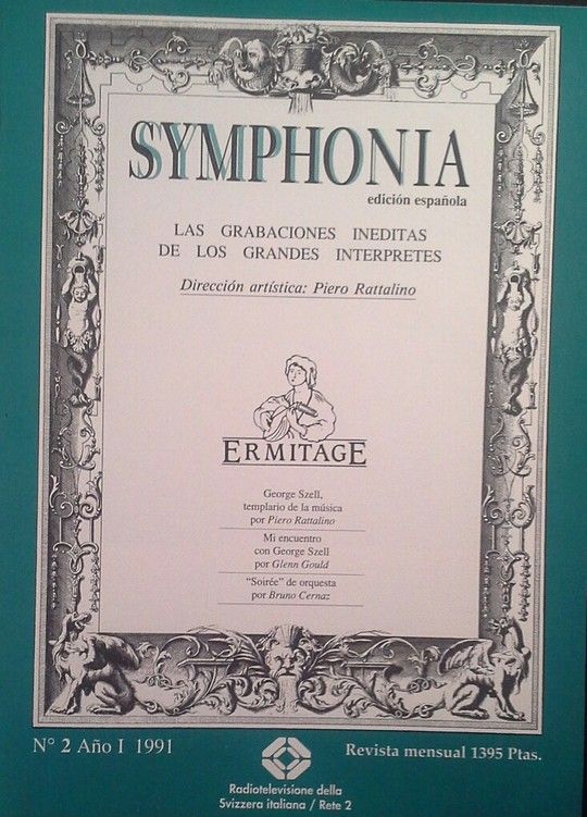 REVISTA SYMPHONIA - EDICI�N ESPA�OLA - N� 2 - A�O I - 1991