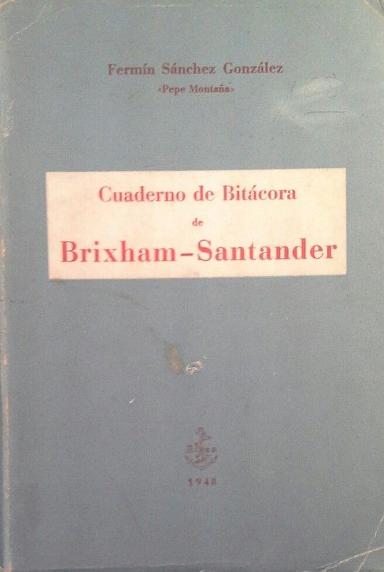 CUADERNO DE BITCORA DE BRIXHAM - SANTANDER