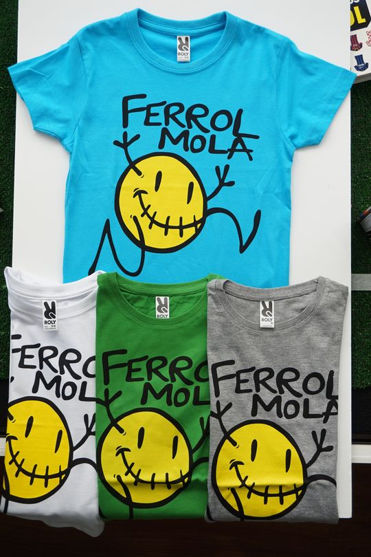 CAMISETA FERROL MOLA XXL CHICA