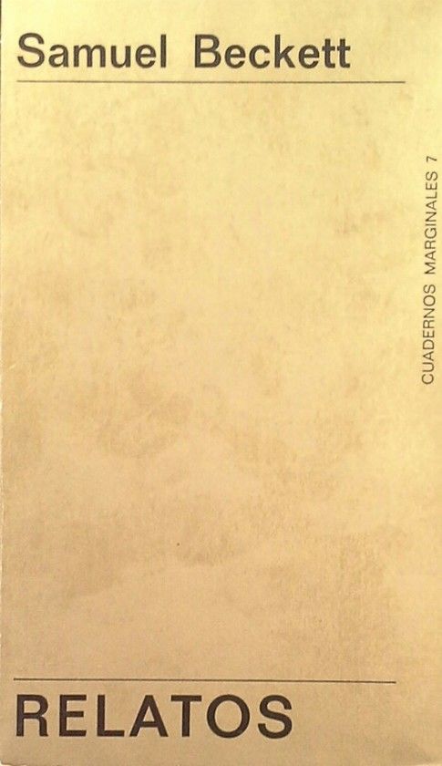 RELATOS DE SAMUEL BECKETT