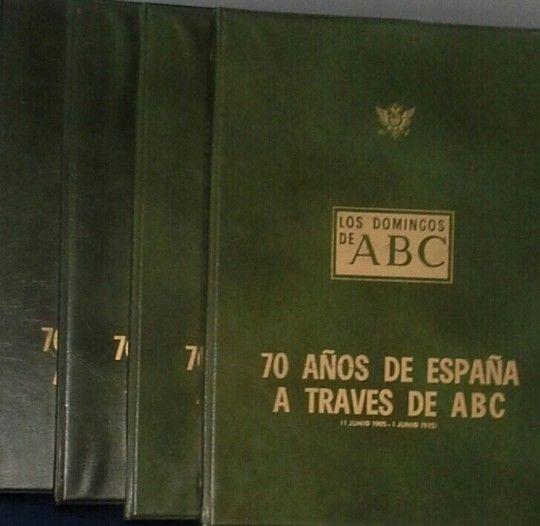 70 AOS DE ESPAA A TRAVS DE ABC (4 CARPETAS)