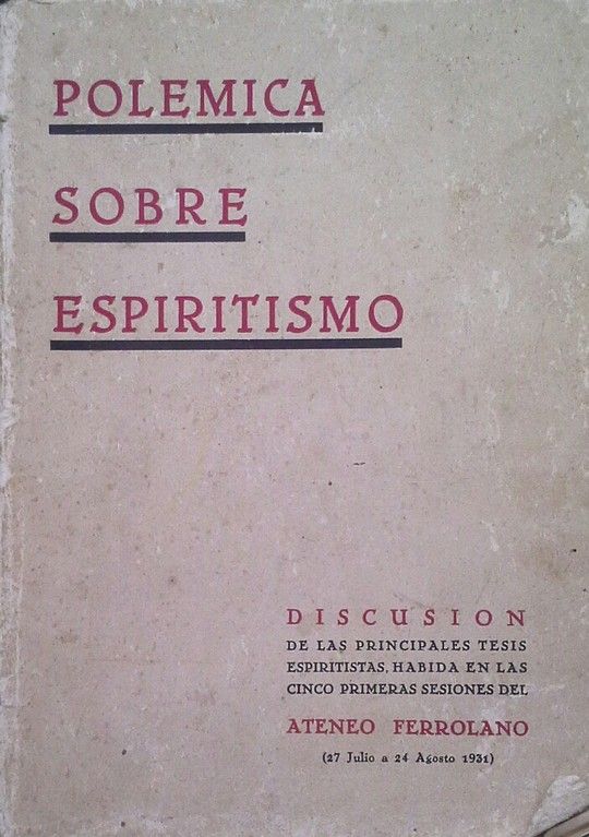POLEMICA SOBRE ESPIRITISMO