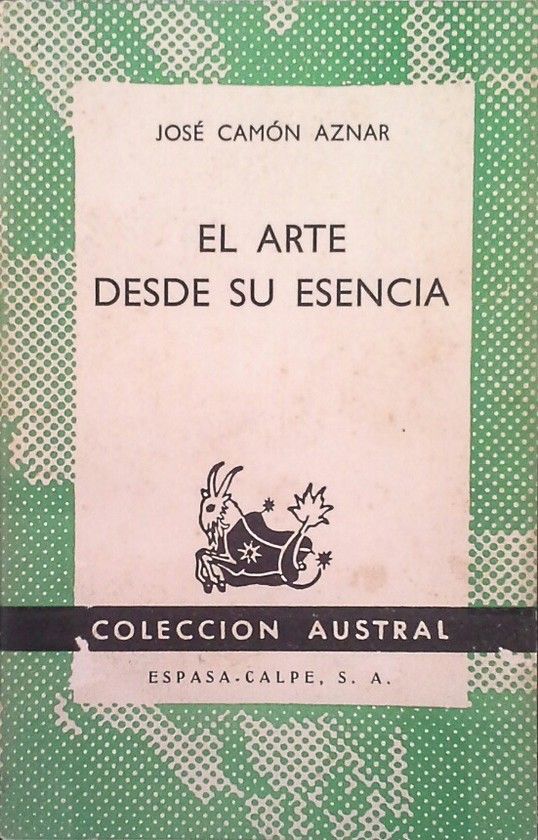 EL ARTE DESDE SU ESENCIA