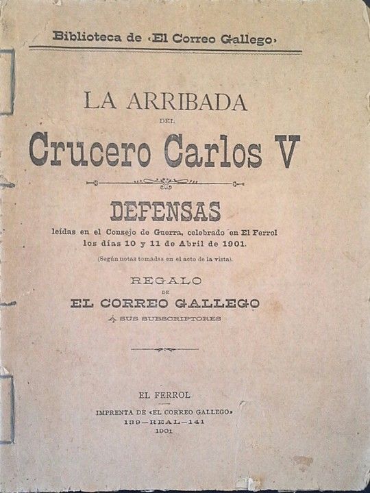 LA ARRIBADA DEL CRUCERO CARLOS V