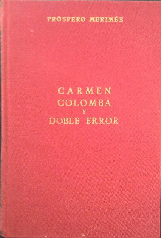 CARMEN - COLOMBA - DOBLE ERROR