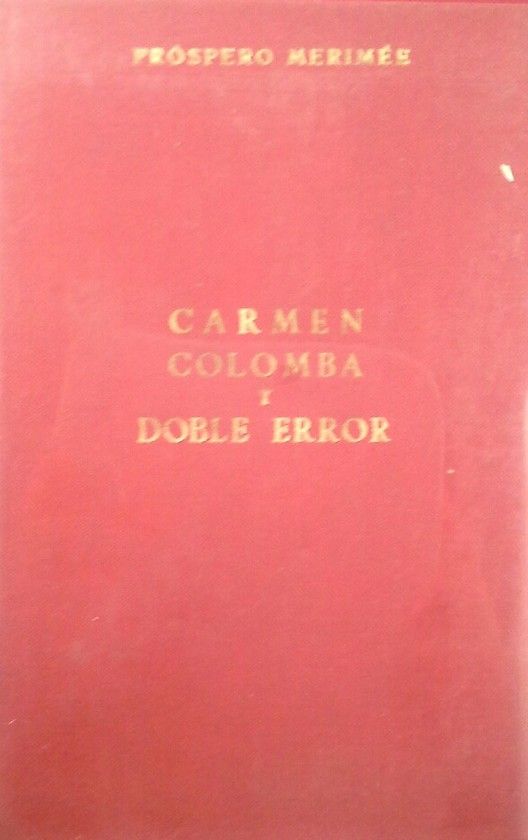 CARMEN - COLOMBA - DOBLE ERROR