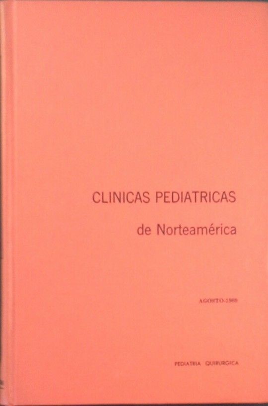CLNICAS PEDITRICAS DE NORTEAMRICA - AGOSTO DE 1969