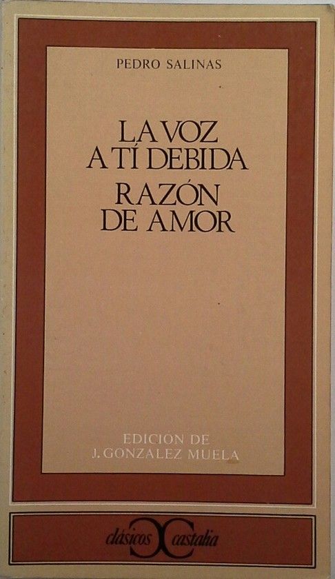 LA VOZ A T DEBIDA - RAZN DE AMOR