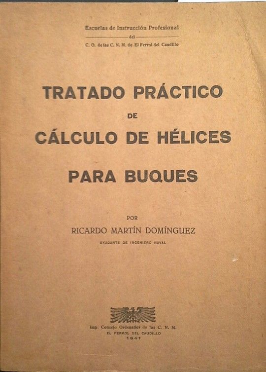 TRATADO PRCTICO DE CLCULO DE HLICES PARA BUQUES