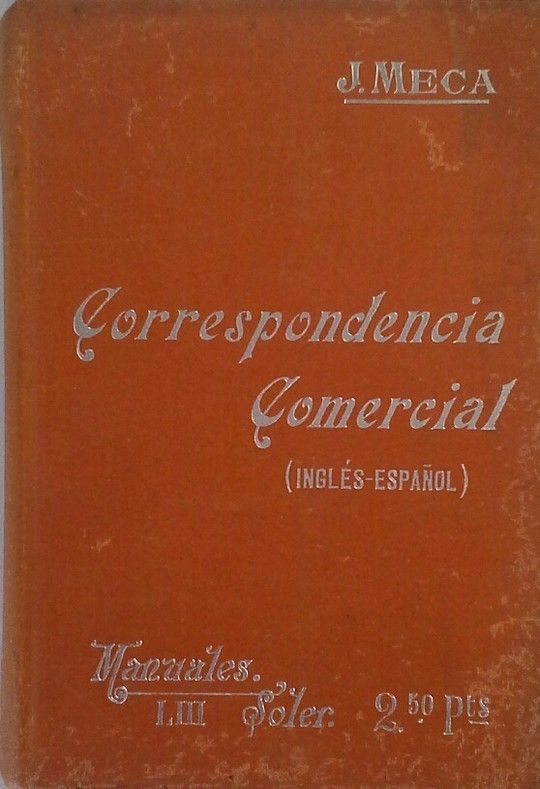 FORMULARIO DE CARTAS COMERCIALES EN INGLS Y ESPAOL