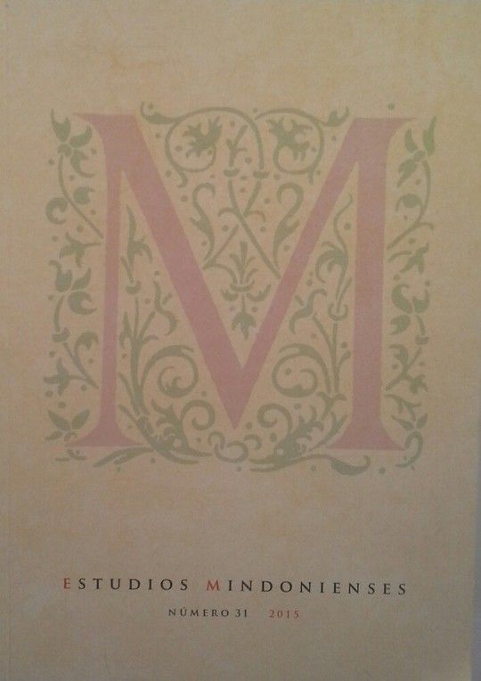 ESTUDIOS MINDONIENSES N� 31 - 2015