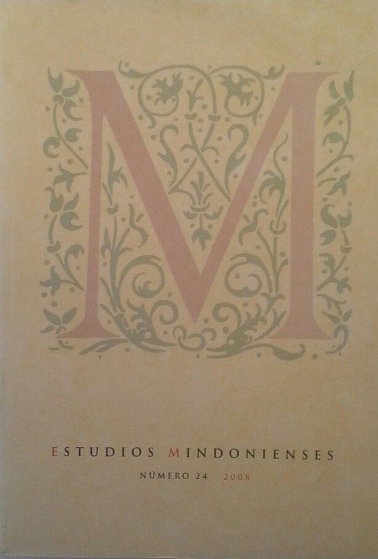 ESTUDIOS MINDONIENSES N� 24 - 2008
