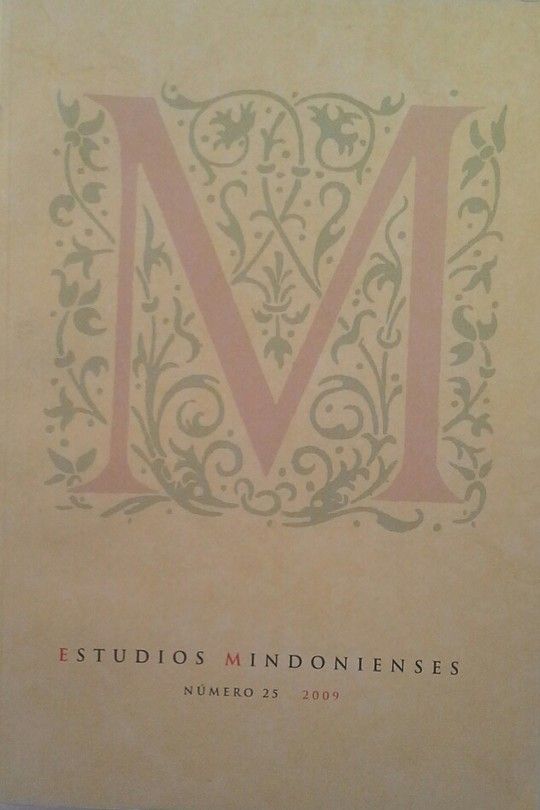 ESTUDIOS MINDONIENSES N� 25 - 2009